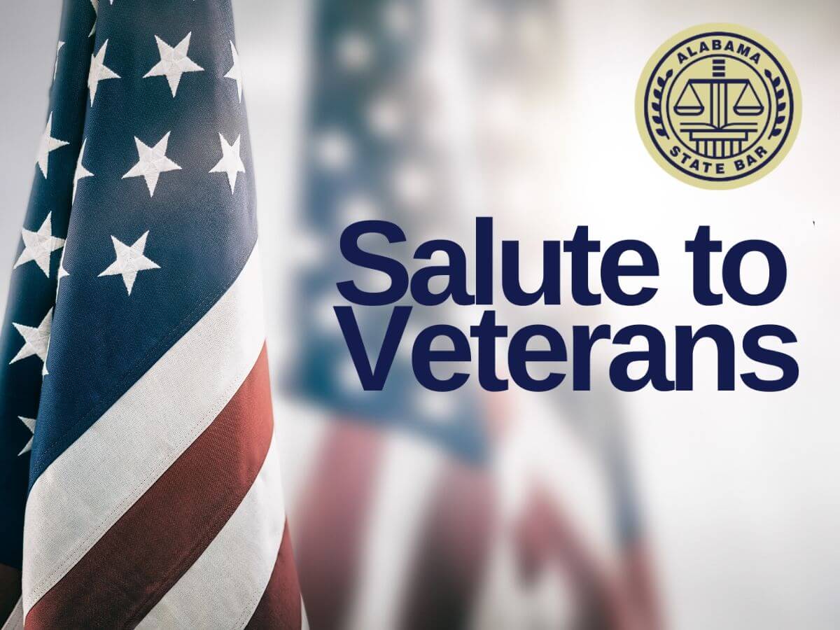 Read more about the article Alabama State Bar Begins Month-Long Salute to Veterans