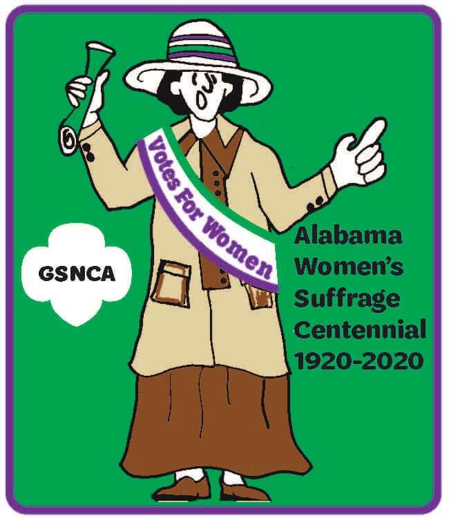 Read more about the article Girl Scouts Patch Honors Women’s Suffrage Centennial