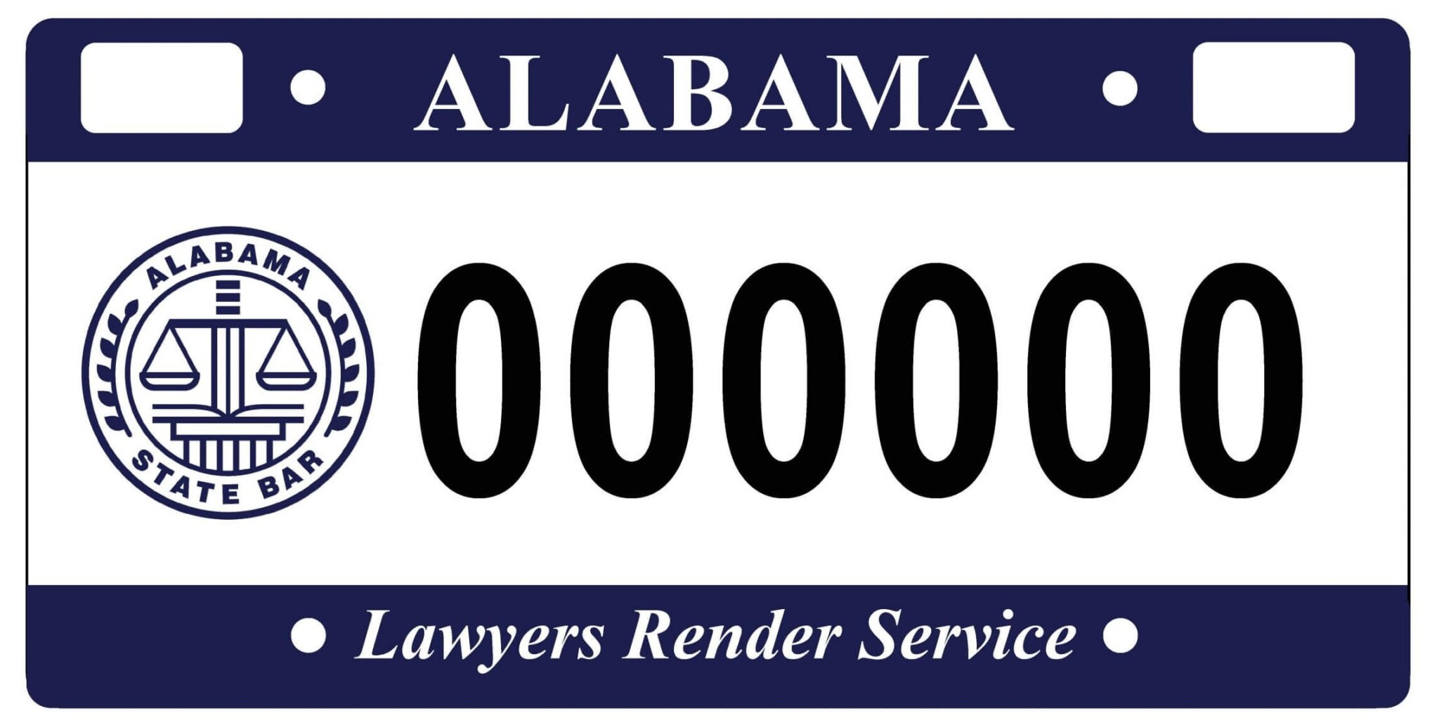 You are currently viewing Alabama State Bar License Plate Raises Money for Lawyers in Need