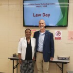 Kyle Shirley and Eric Anderson speaking to Ms. Emerson’s class – Business and Legal Concepts at the Autauga County Technology Center in Prattville